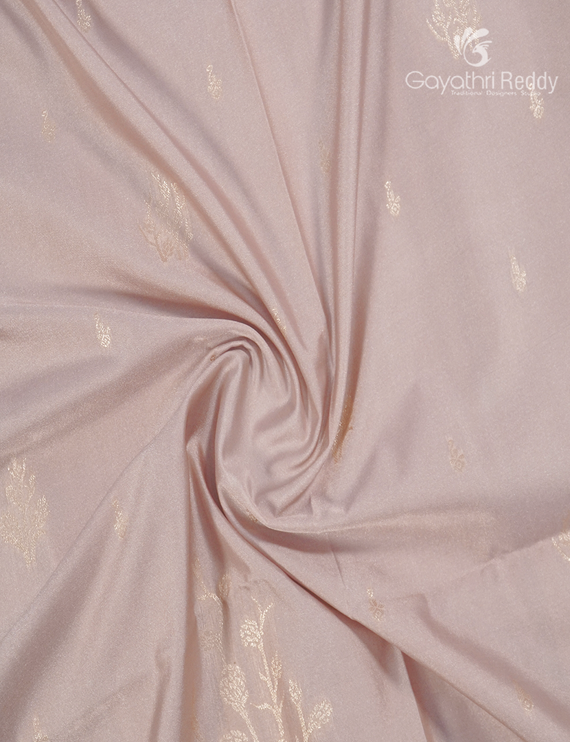 Soft Silk Saree in Cream and Sea Foam Green