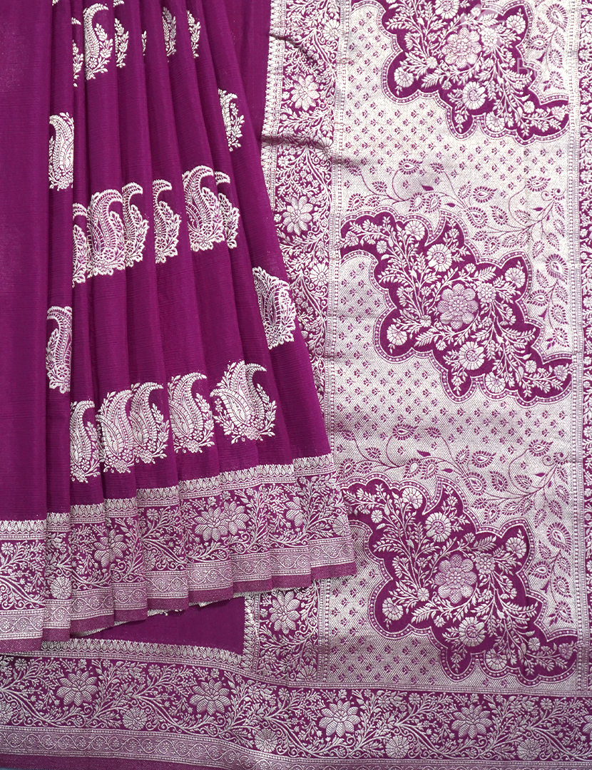 CHIFFON FANCY SAREE-PCF276