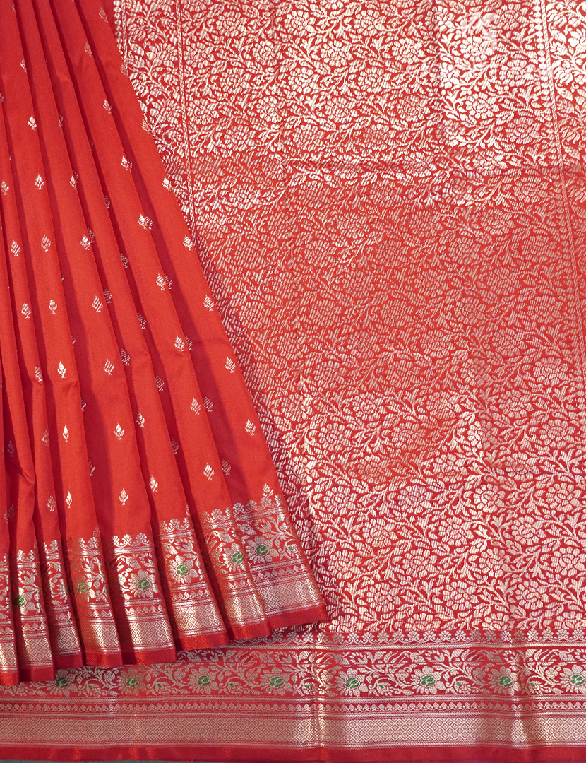 SEMI KATAN SAREE-SKN121