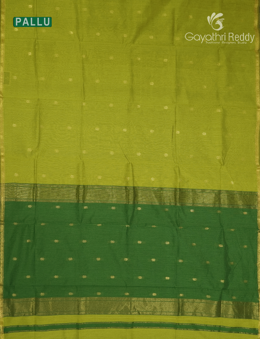Sico Saree in Lime Green and Green