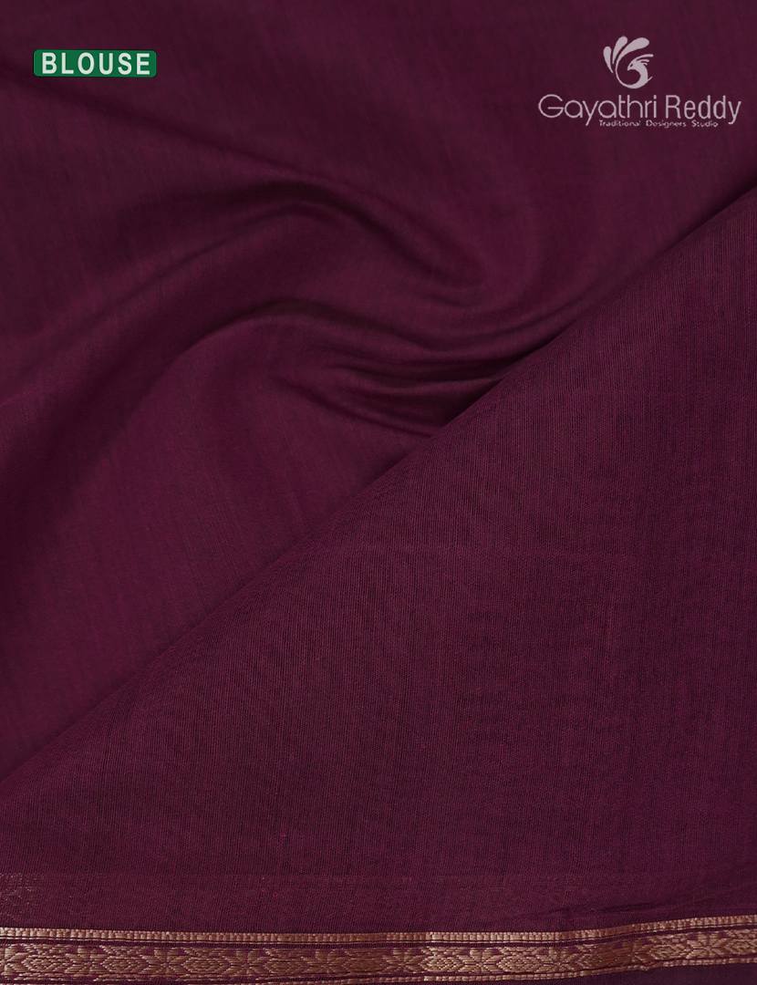 Kanchipuram Sico Saree in Bottle Green and Magenta