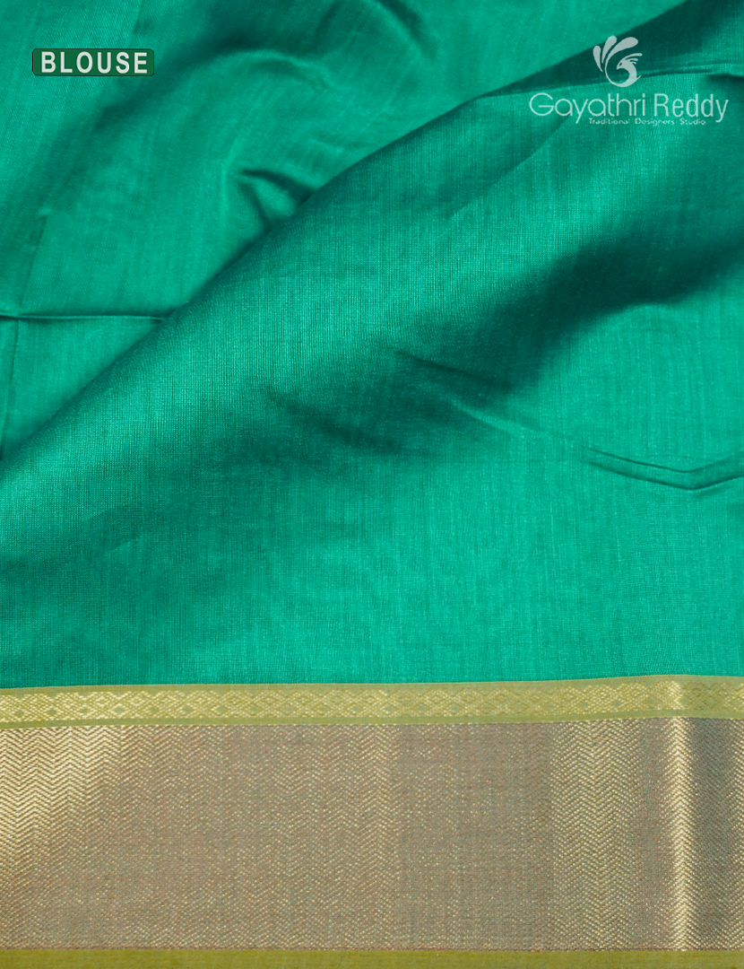 PURE CHANDERI BUTTA SAREES -CPS1209