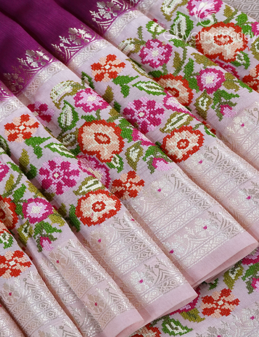 CHINIYA SILK SAREE-CS564