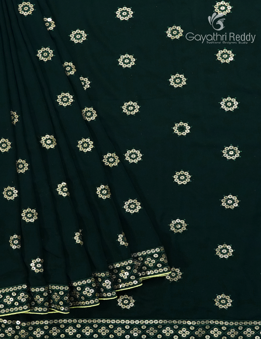 FANCY SAREE WITH READY-MADE-BLOUSE -FO1053