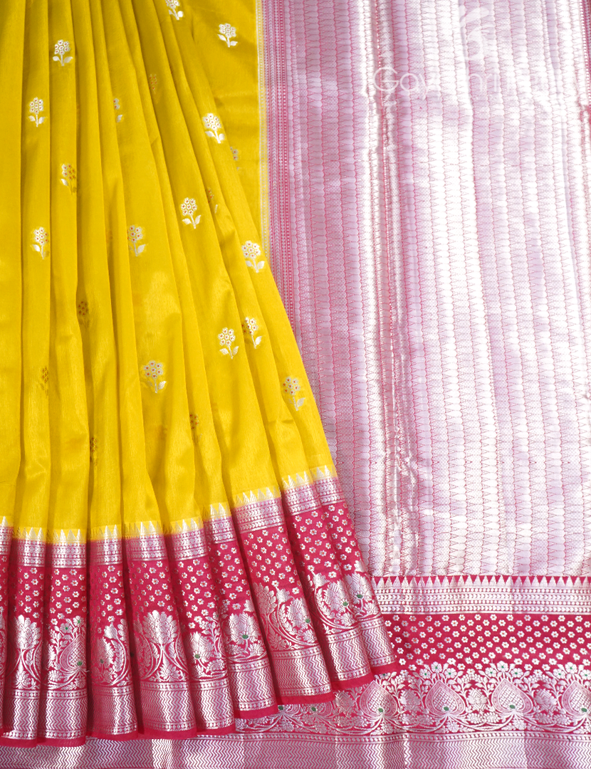 MANGO SILK SAREE -PRM1058
