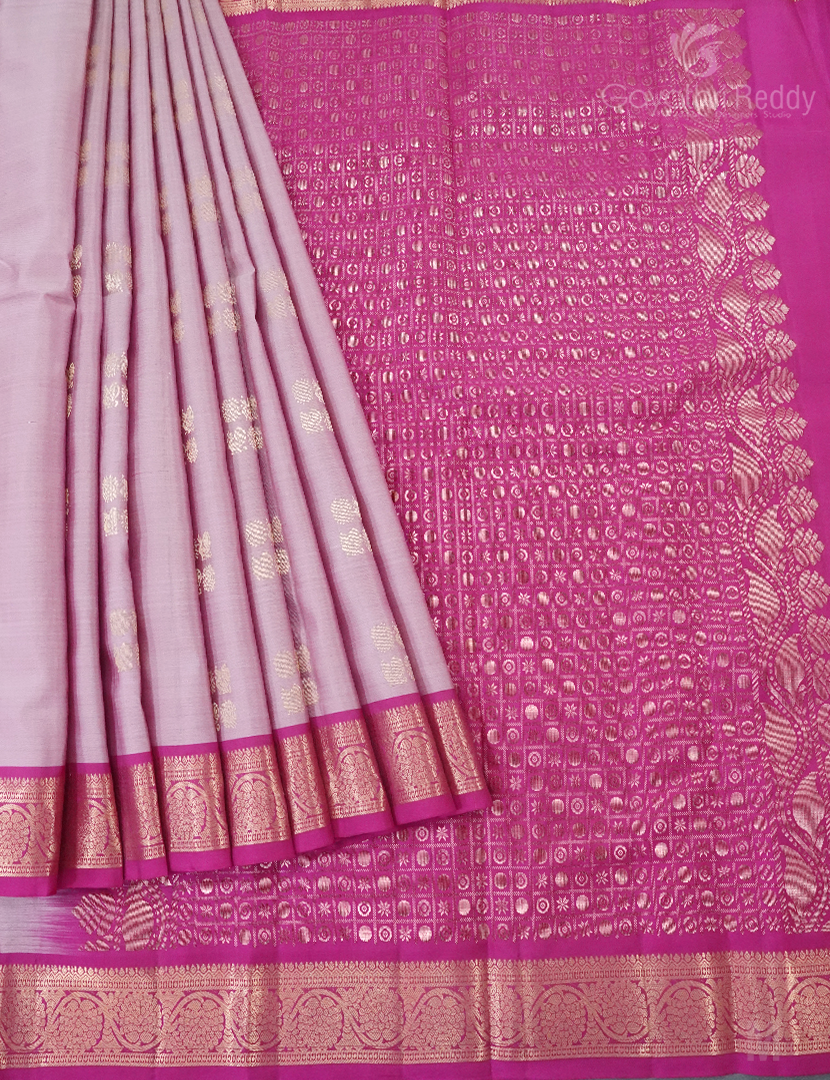 PURE KANCHI PATTU SMALL BORDER-KP7797