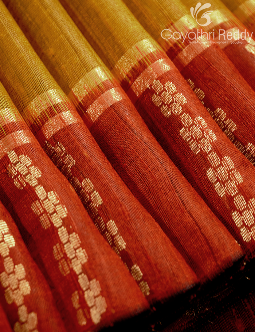 PURE KHADI PATTU SAREE-KHP1249