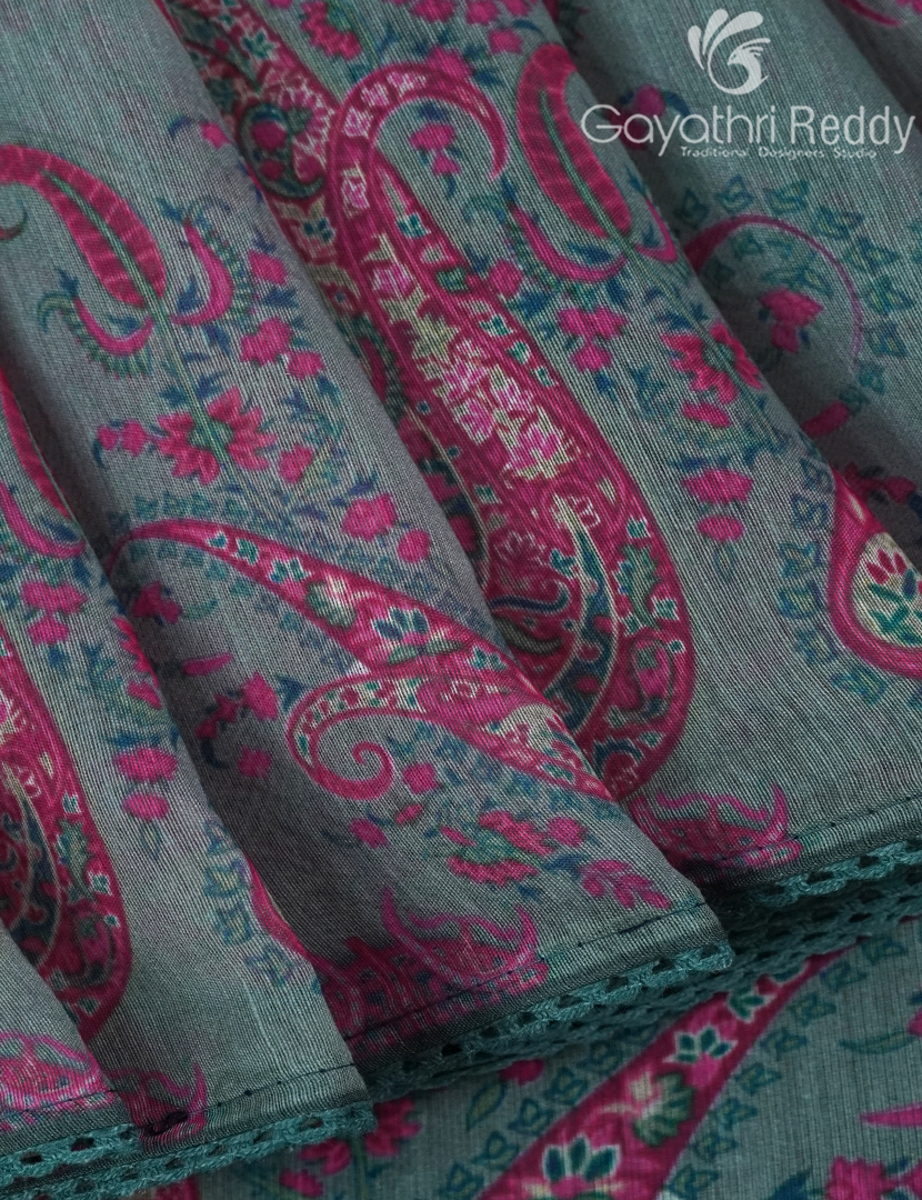 CHANDERI SILK SAREE-CPS1107