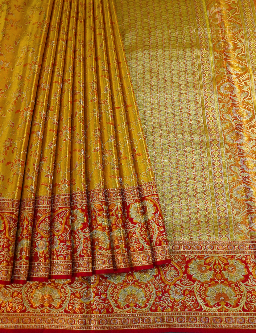 PURE KANCHI PATTU MEENAKARI SAREE-KP7491
