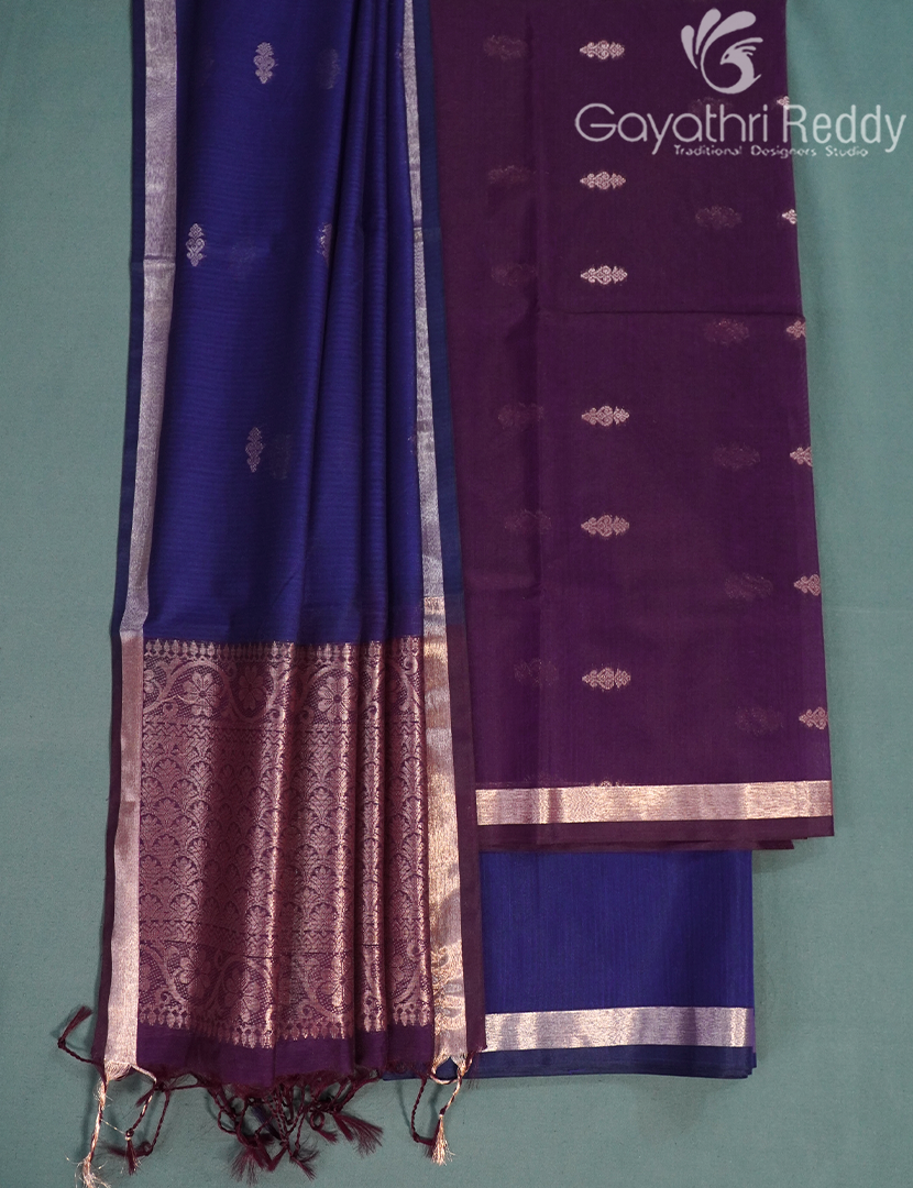 PURE KANCHI PATTU (D.M) 3PC-KPDM16