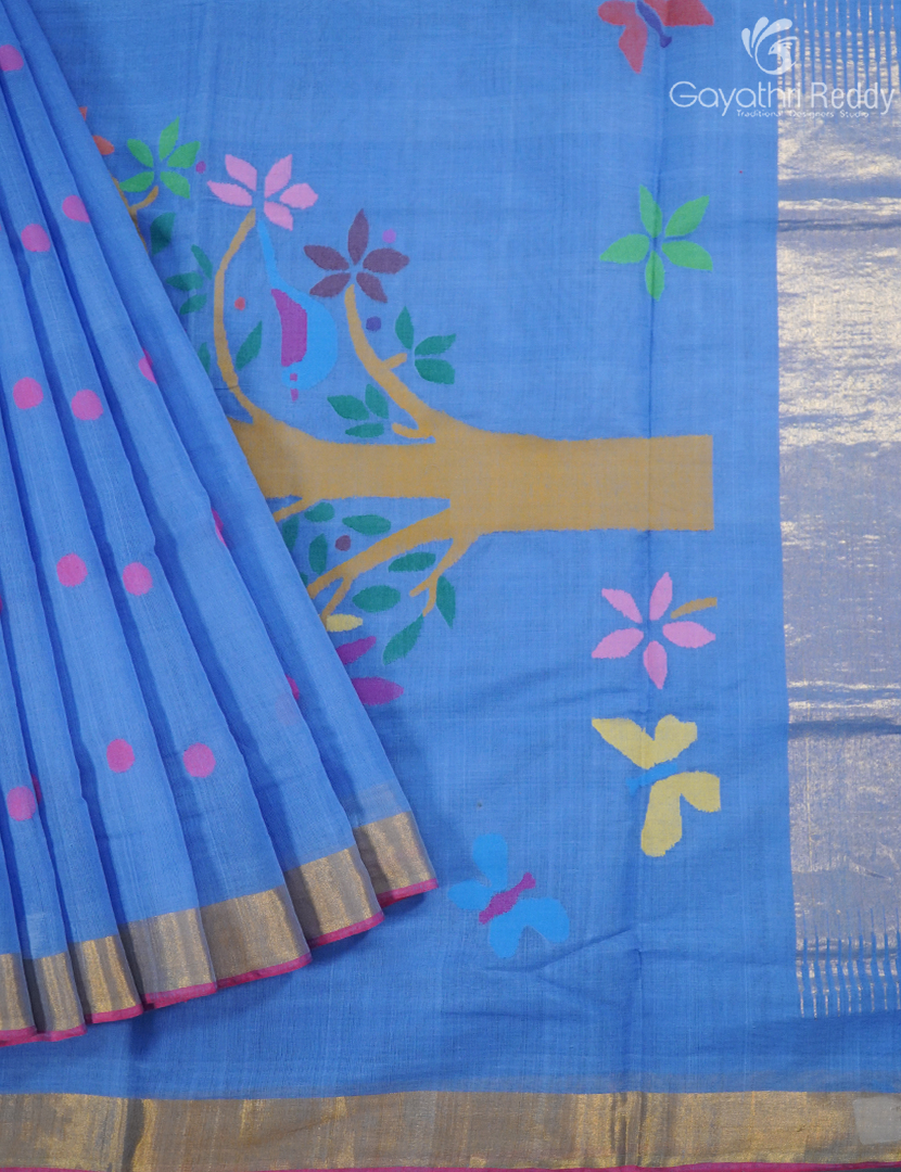 PURE PONDURU COTTON SAREE -PPCS4
