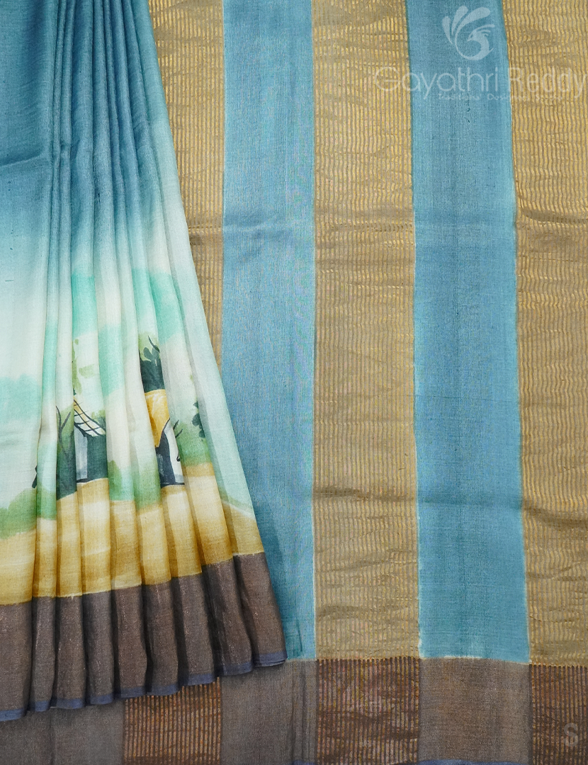 PURE DESI TUSSAR SILK-TS1101