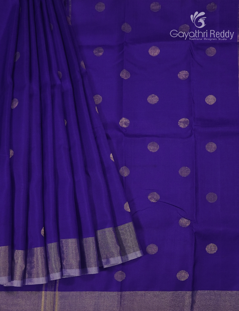 Pure Uppada Silk Saree in Violet