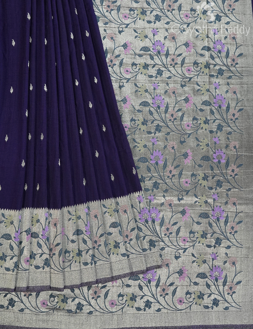 SEMI TUSSAR KADDI SAREE-STK12