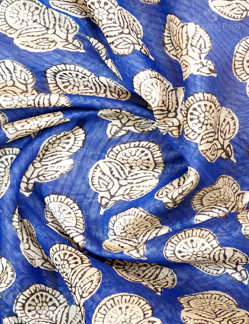 PURE KALAMKARI MAHESHWARI SILK-SMH134