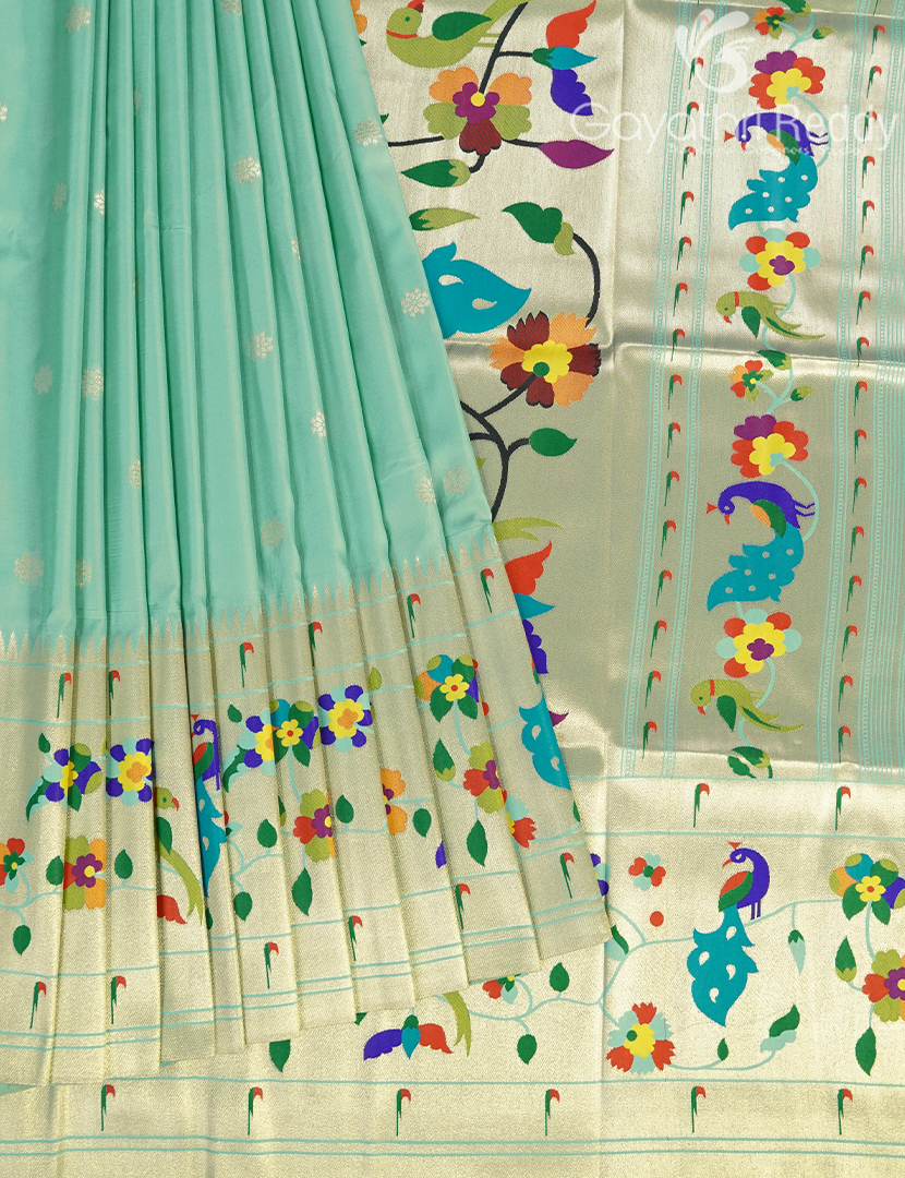 SEMI PAITHANI SAREE-SPS19
