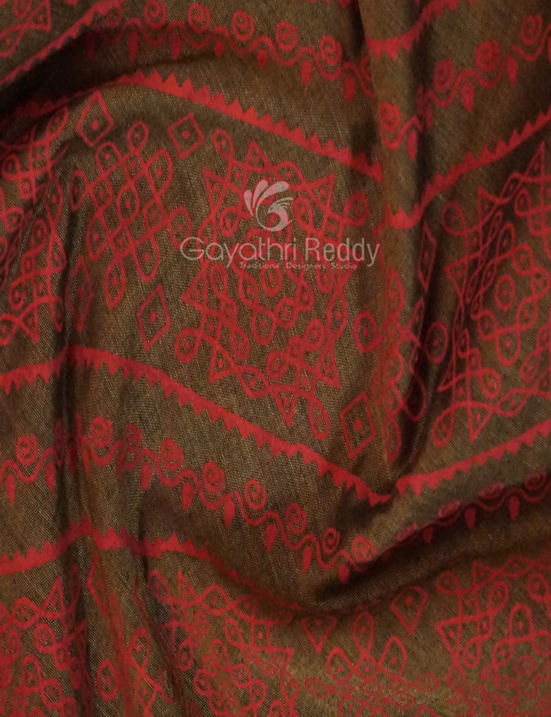 PURE NARAYANPET COTTON PRINTED-NCP35