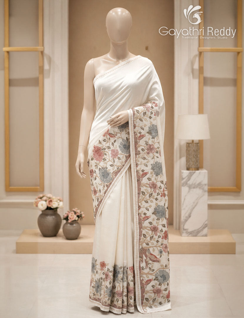 DUPION SILK FANCY SAREE -DSF23
