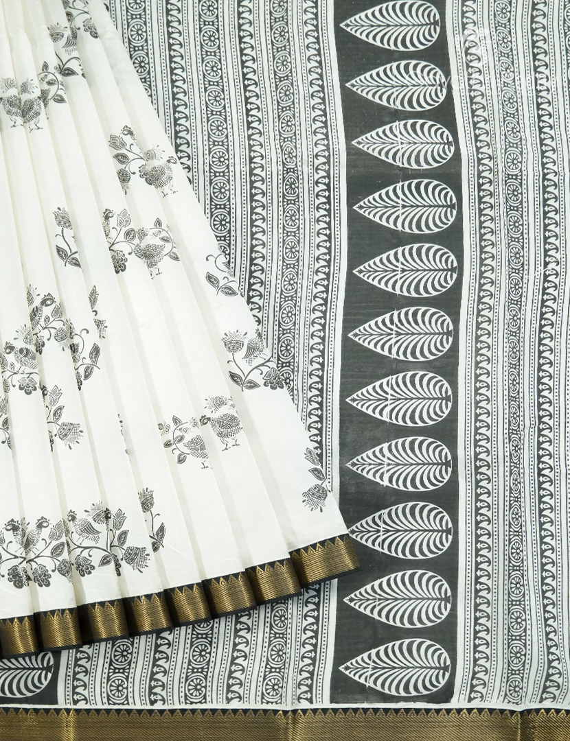 MANGALAGIRI PRINTED SAREE-MP139