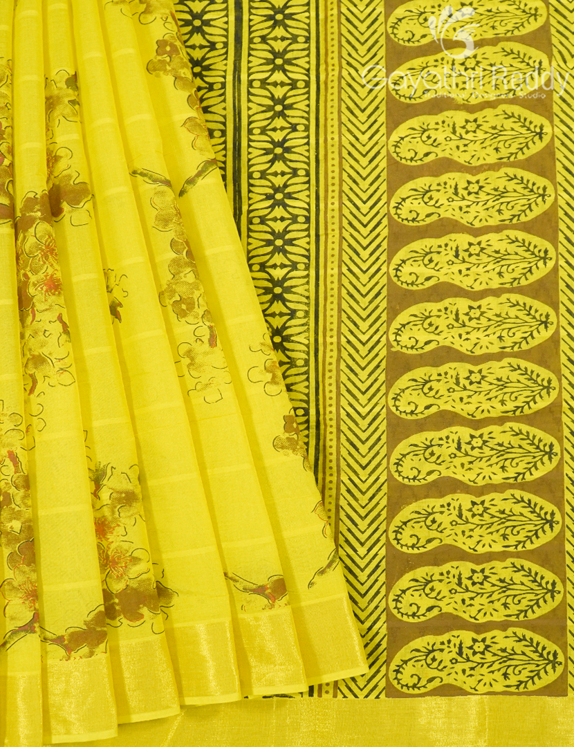 COTTON PRINTED SAREES-CP16