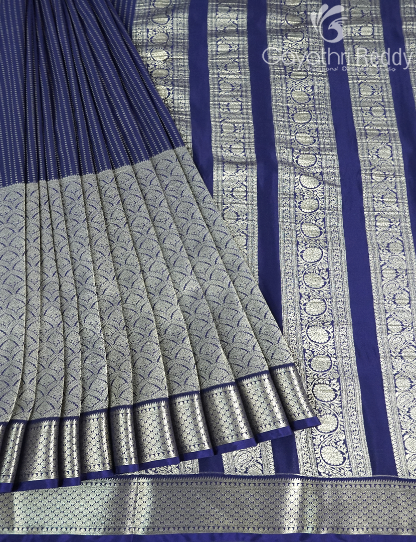 MYSORE CREPE BROCADE SAREE-MCB46