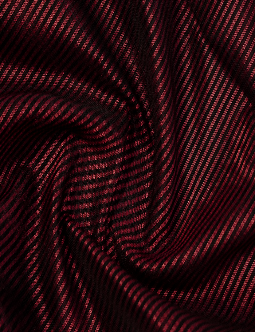 Pure Chanderi Sico Saree in Deep Brown