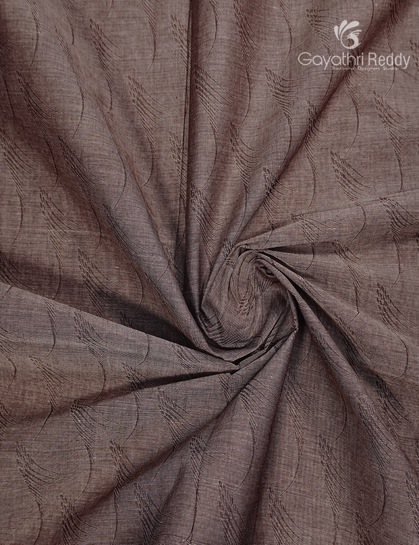 Pure Kanchi Cotton Saree in Grey