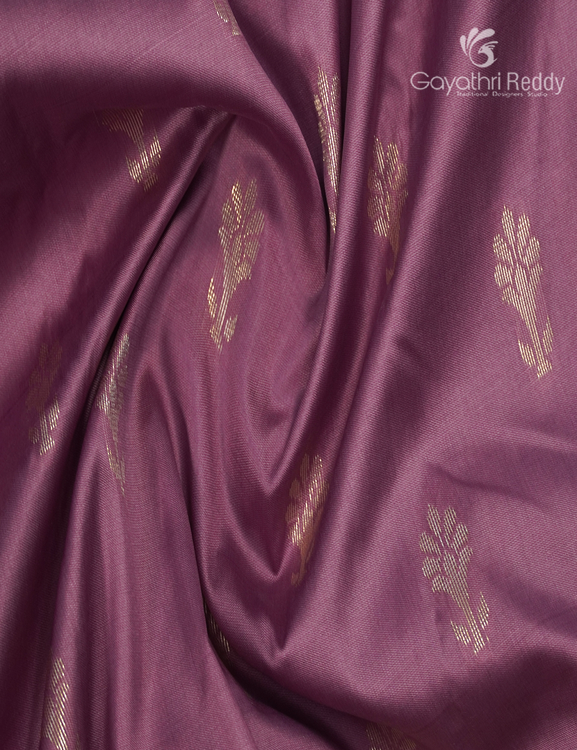 Semi Banaras Katan Silk Saree in Onion Pink
