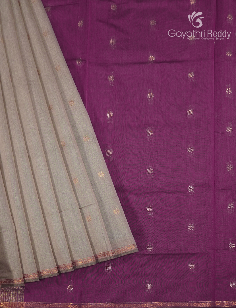 Sico Saree in Grey and Magenta