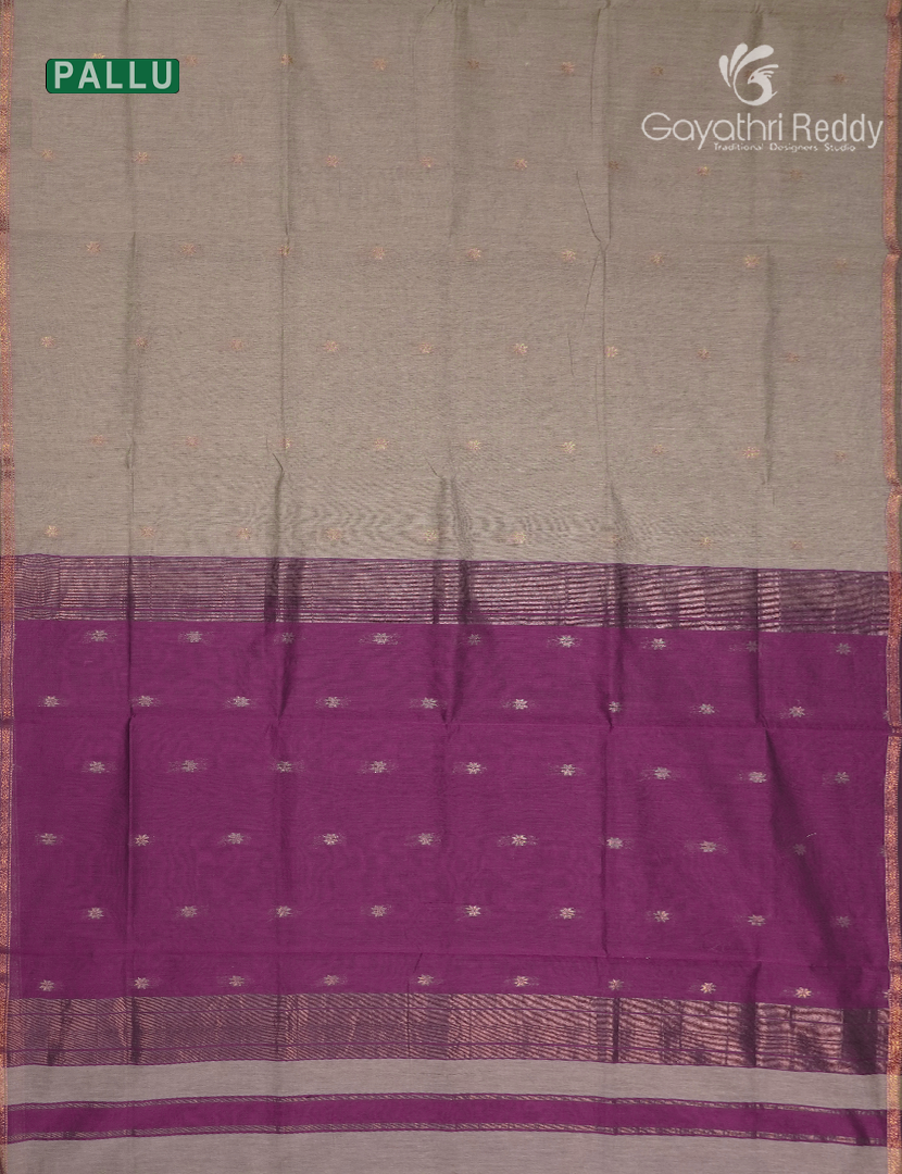 Sico Saree in Grey and Magenta