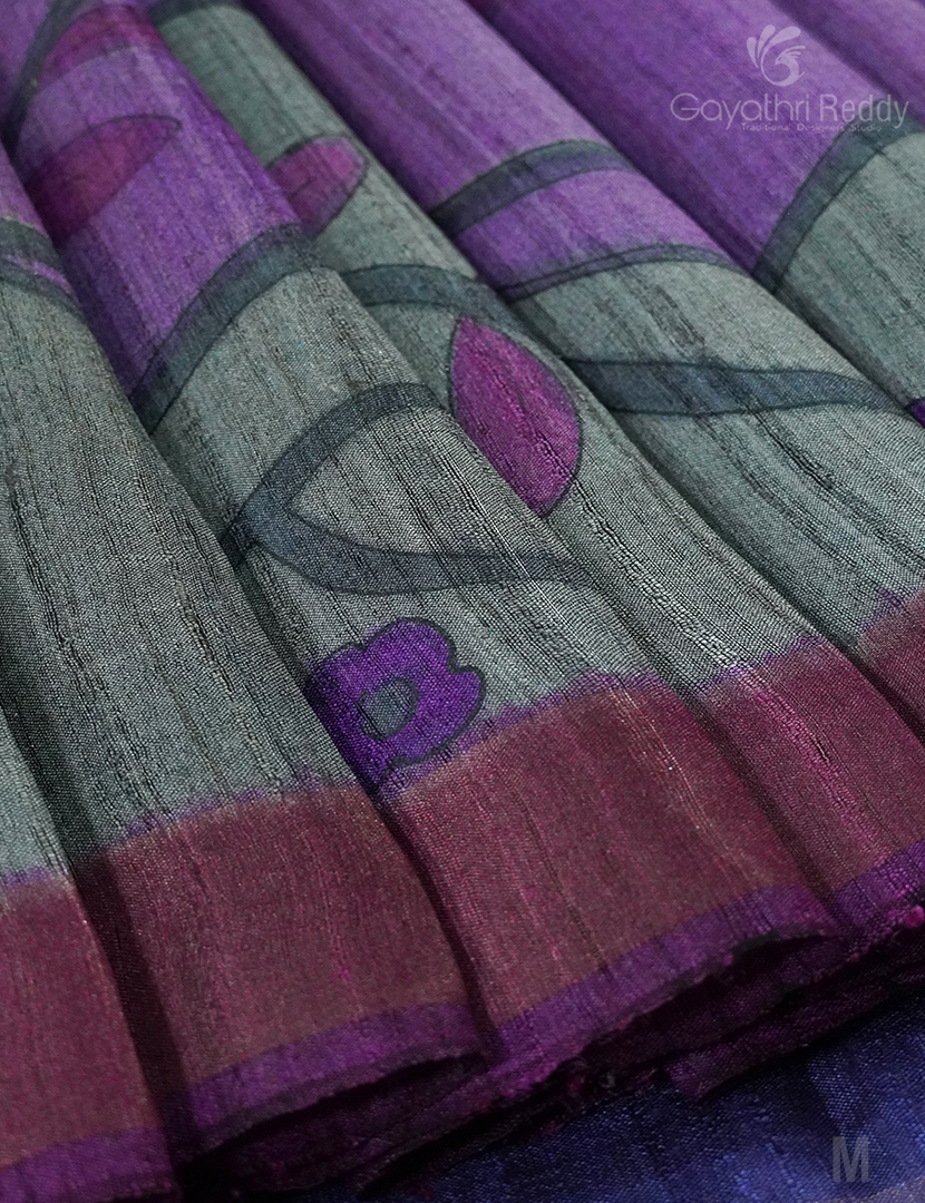 PURE DESI TUSSAR SAREE-TS1314