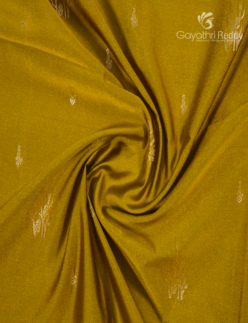 Soft Silk Saree in Mustard and Rani Pink