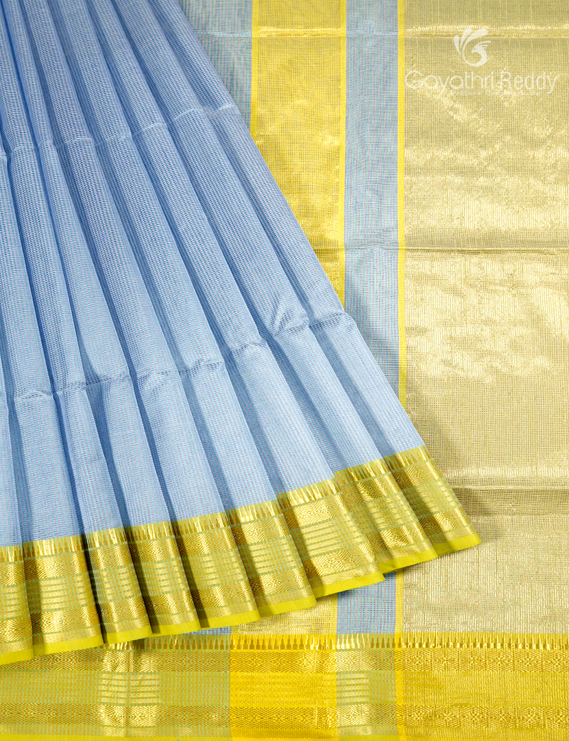 PURE CHANDERI MEDIUM BORDER SAREES -CPS1212