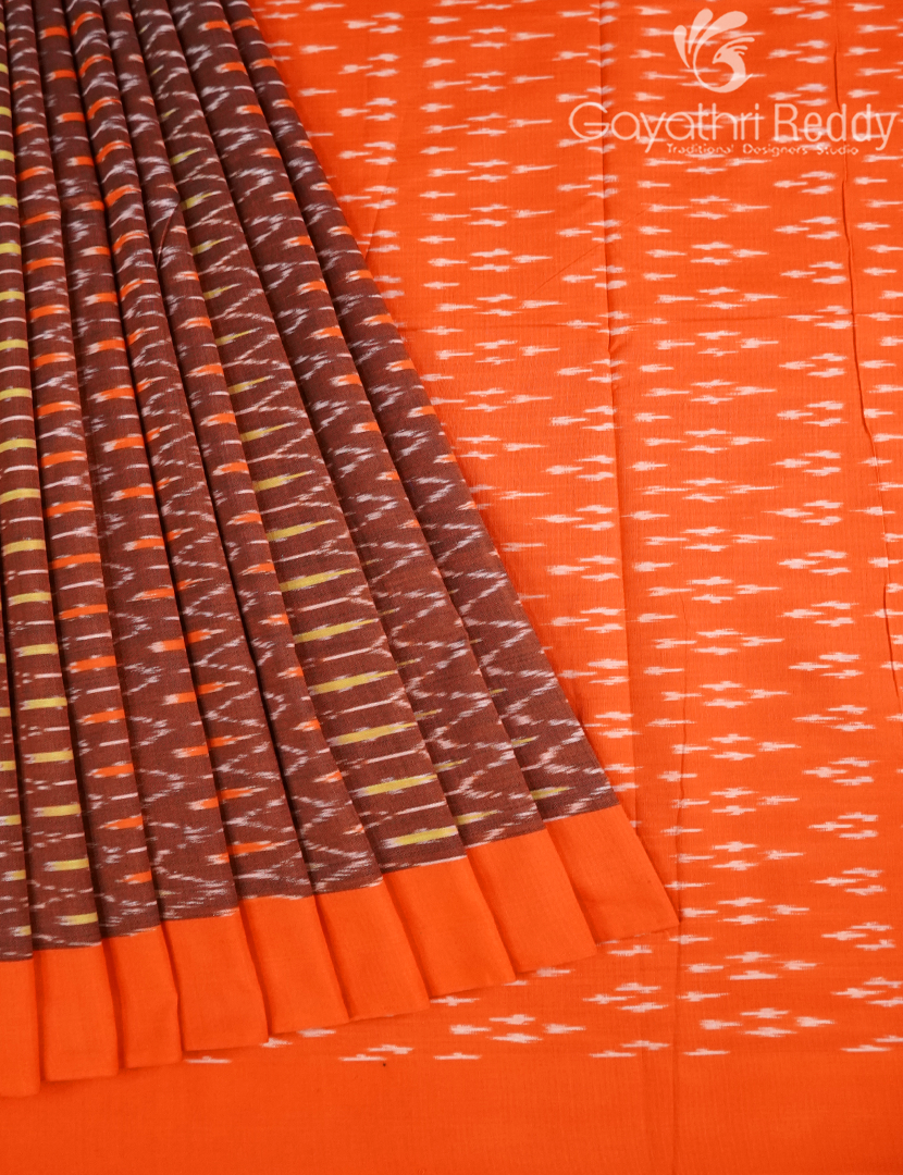 PURE IKKAT COTTON SAREE-IKC1079
