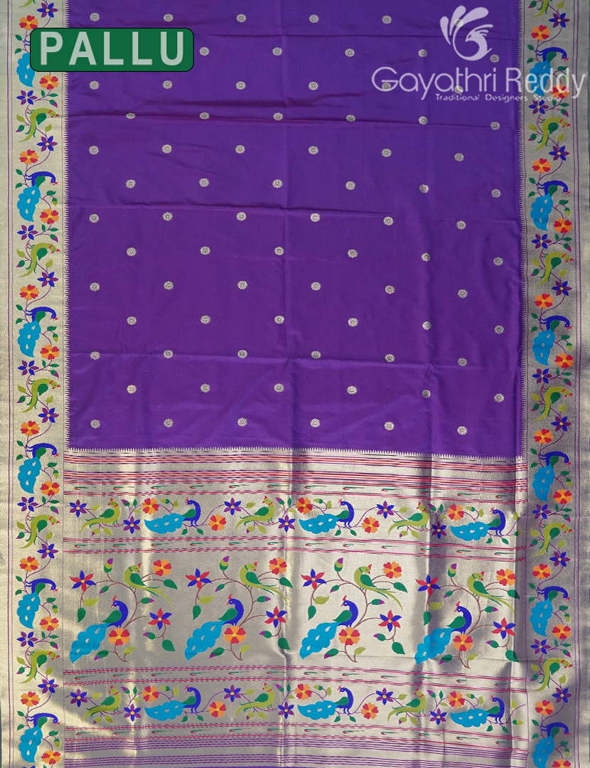 SEMI PAITHANI SAREE-SPS50