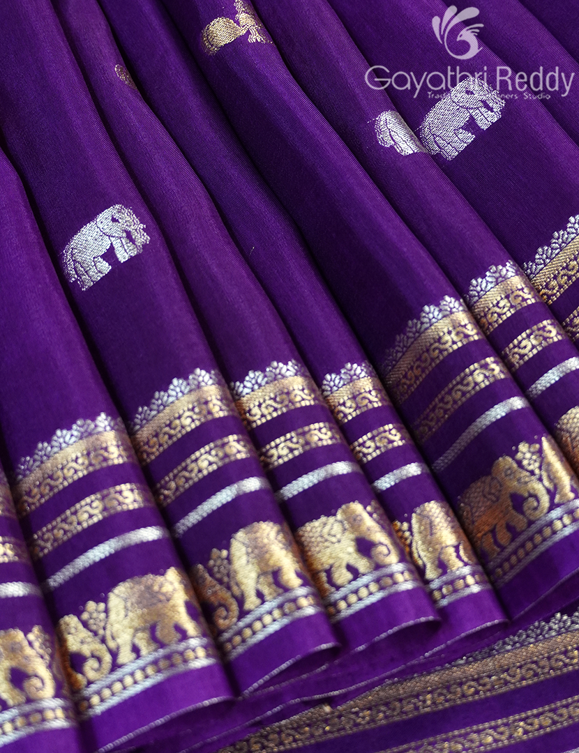 SEMI MYSORE SILK-SMSS83