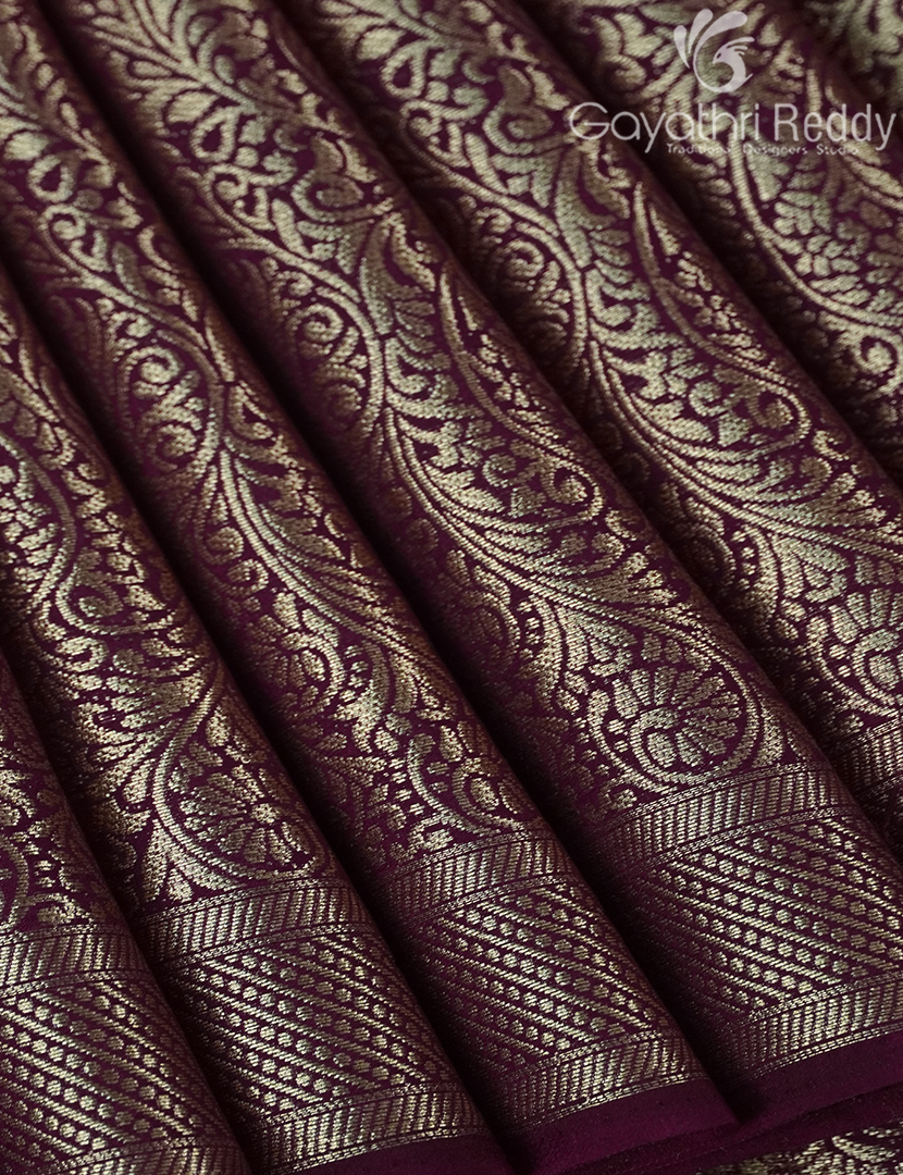 SEMI MYSORE CREPE SAREE-SMC343