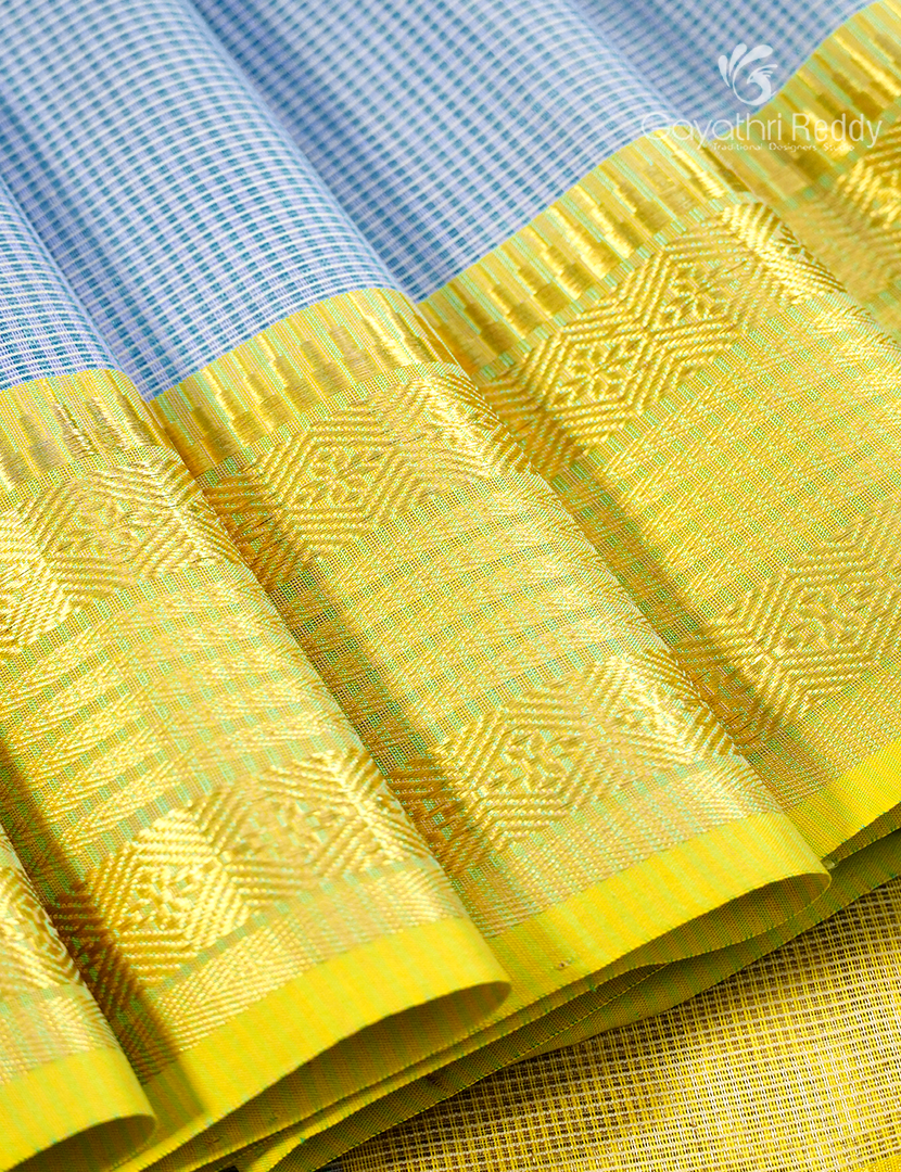 PURE CHANDERI MEDIUM BORDER SAREES -CPS1212
