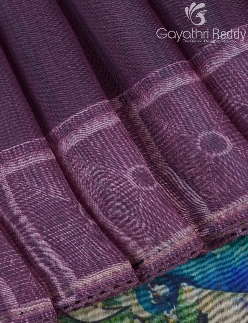 CHANDERI SILK SAREE-CPS1168