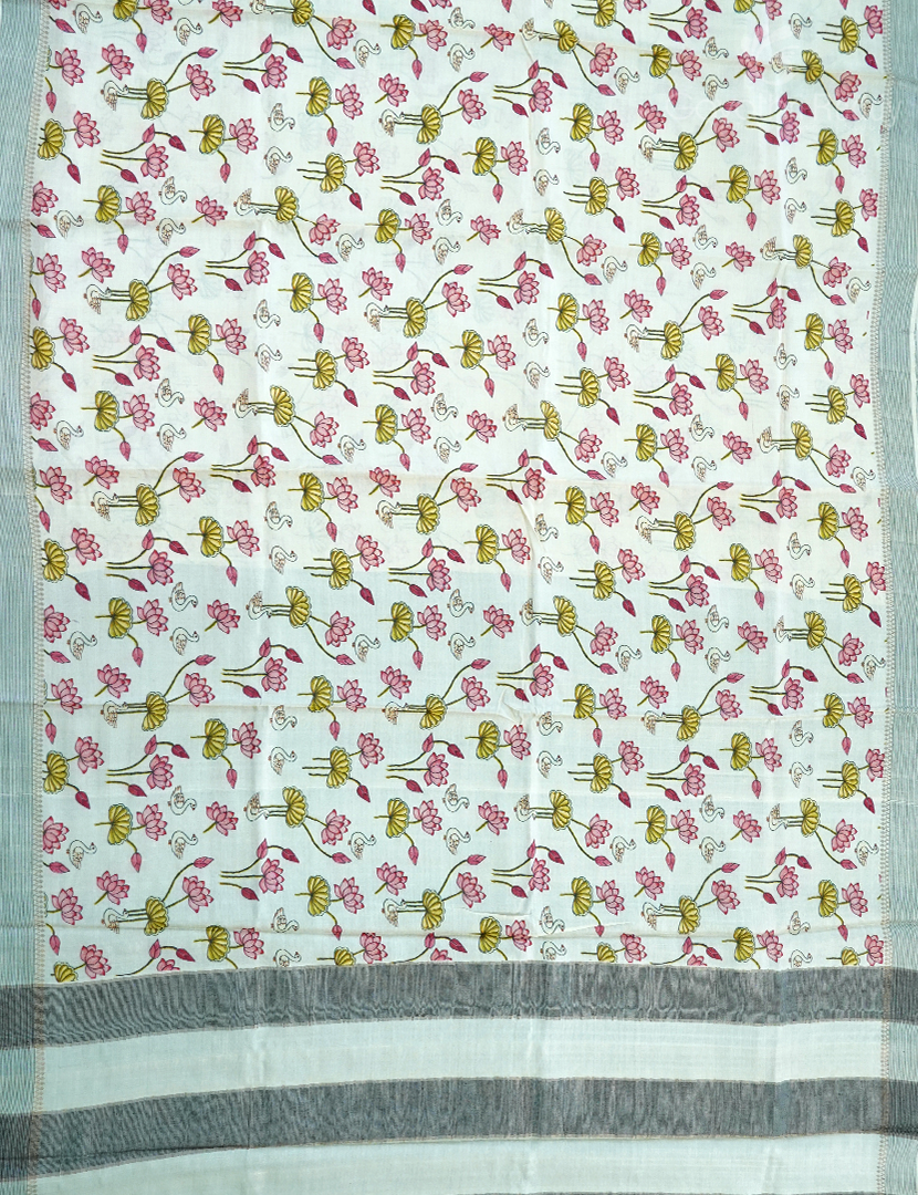 PURE DESI TUSSAR SILK-TS1388