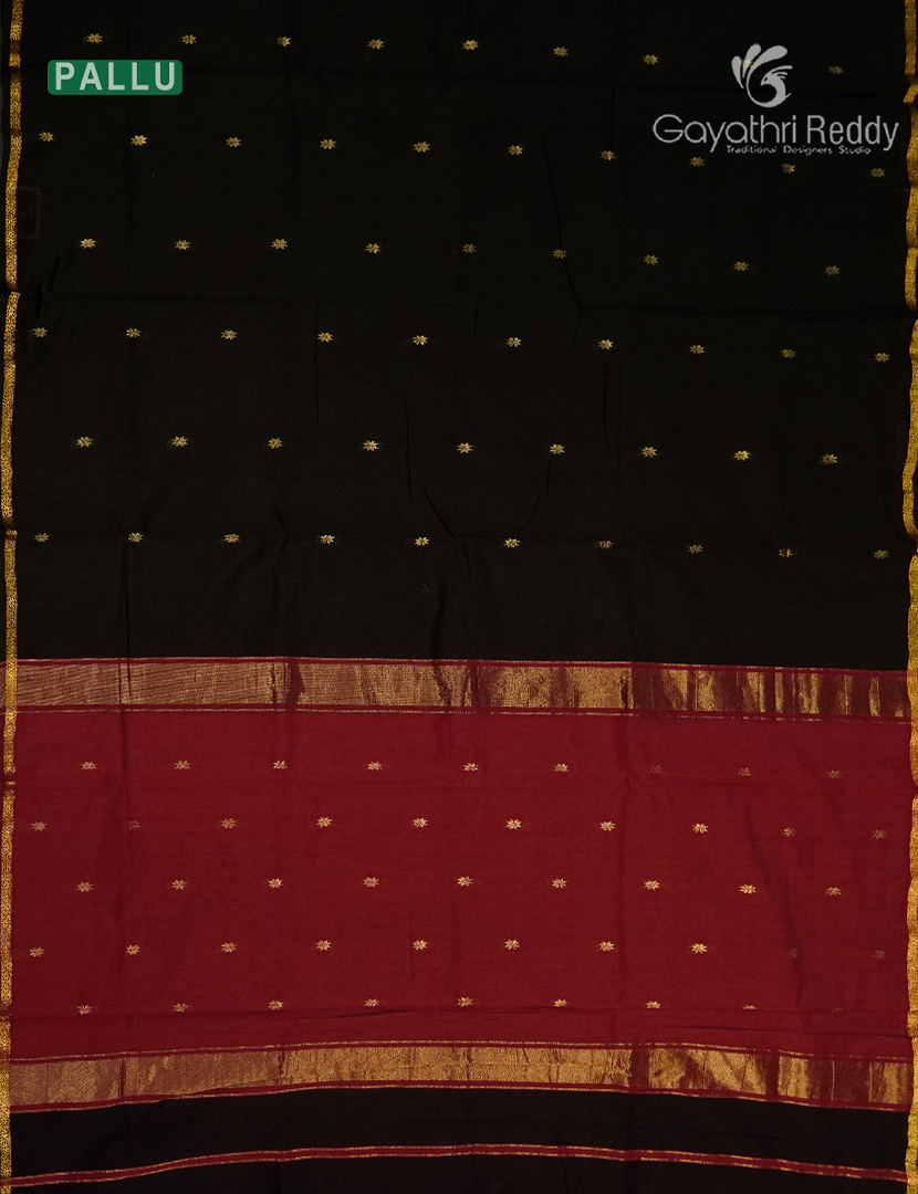 Sico Saree in Black and Red