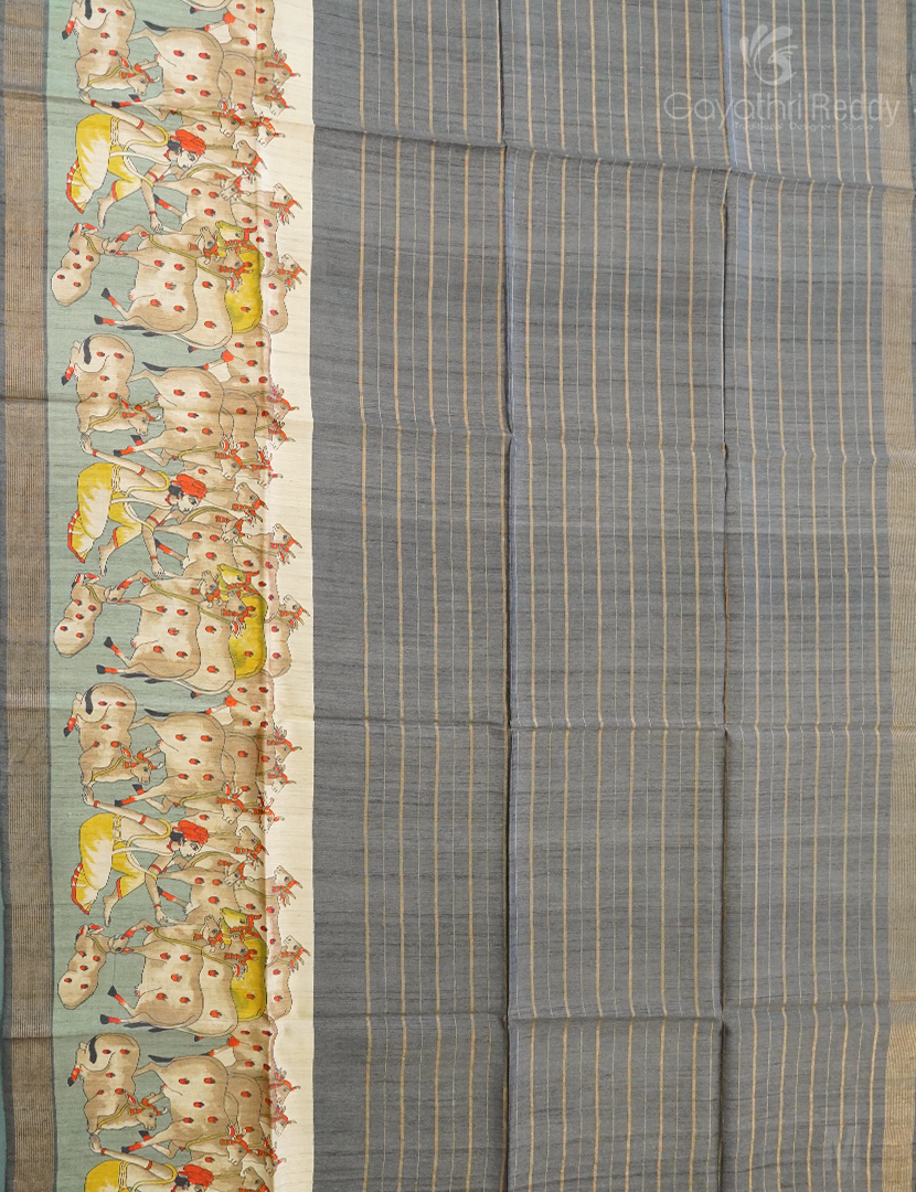 PURE DESI TUSSAR SILK-TS1320