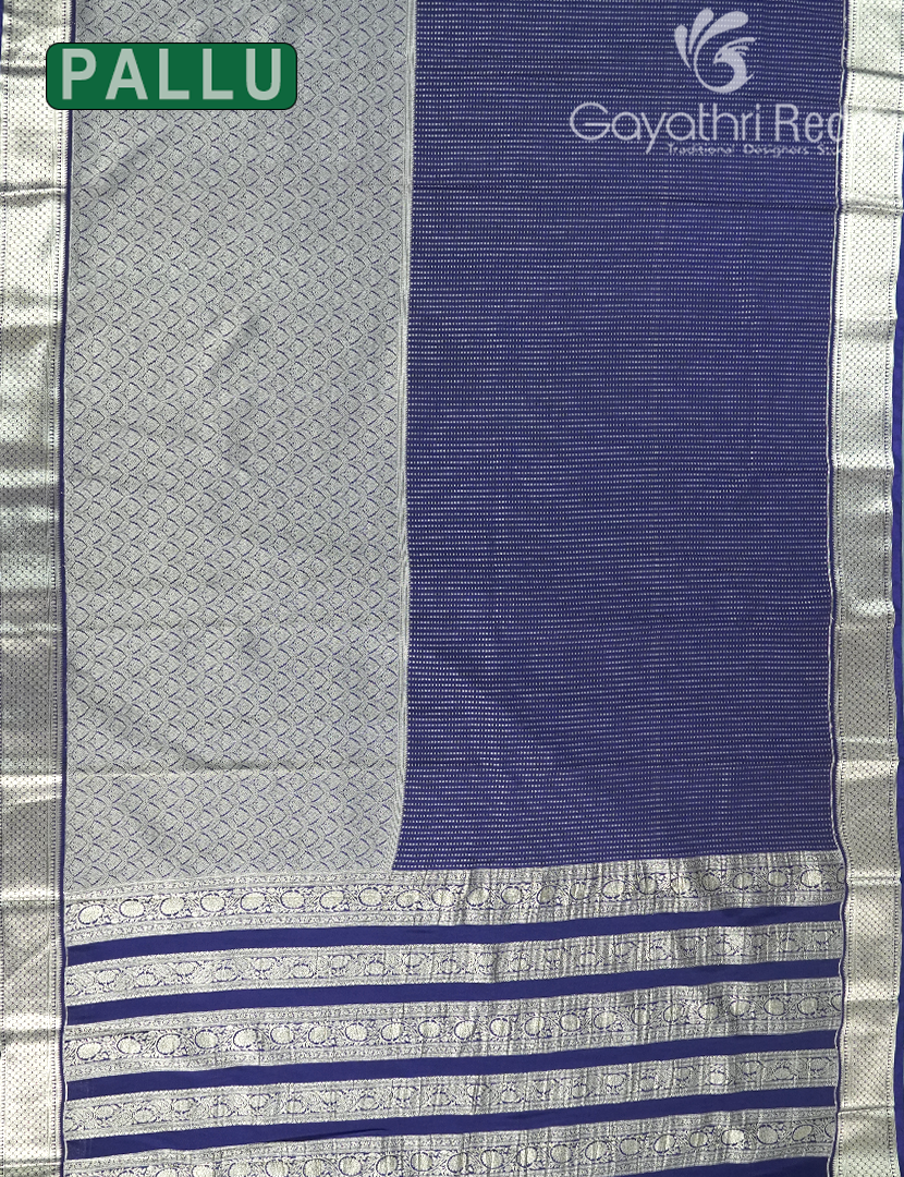 MYSORE CREPE BROCADE SAREE-MCB46