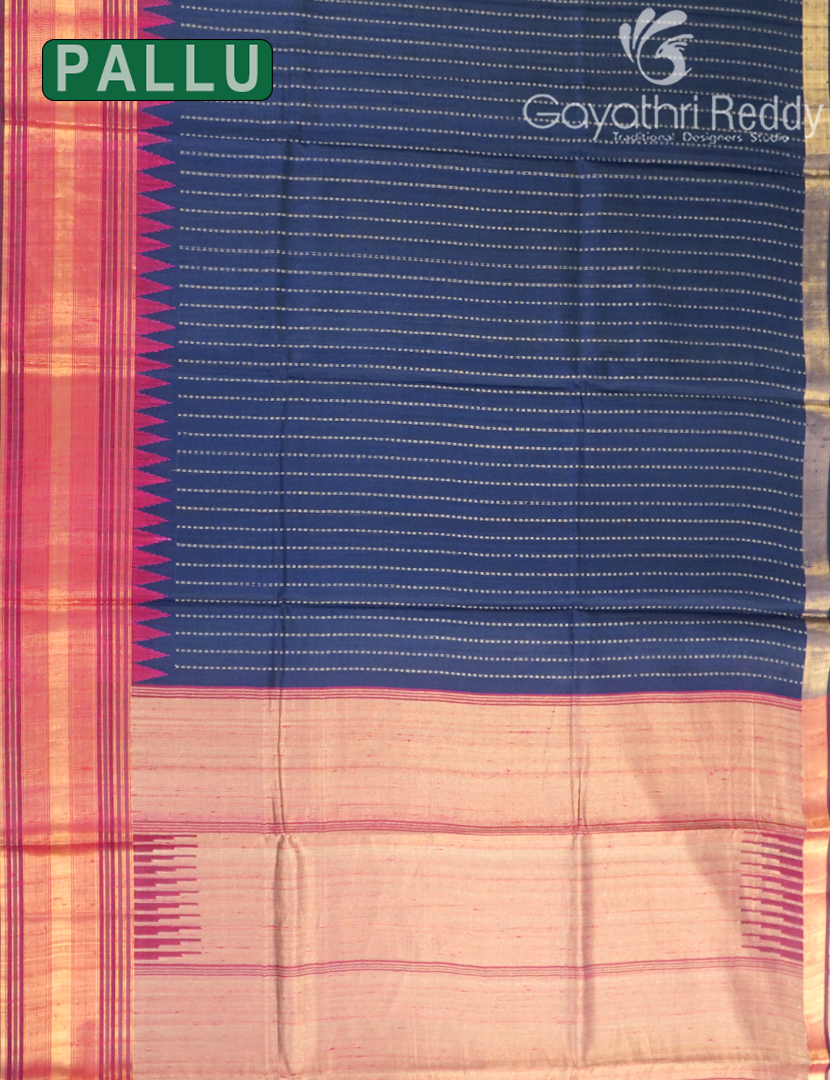 PURE KHADI PATTU SAREE-KHP1356