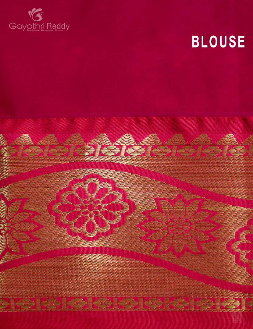 KANCHI PATTU LEHENGA(MEDIUM SIZE)-SPL379