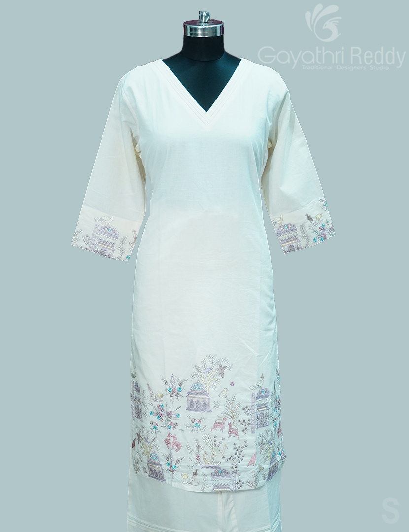 READYMADE DRESS SET(2PC)-KDS1105