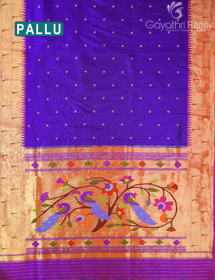 PURE  PAITHANI PATTU H.L- PPHL4