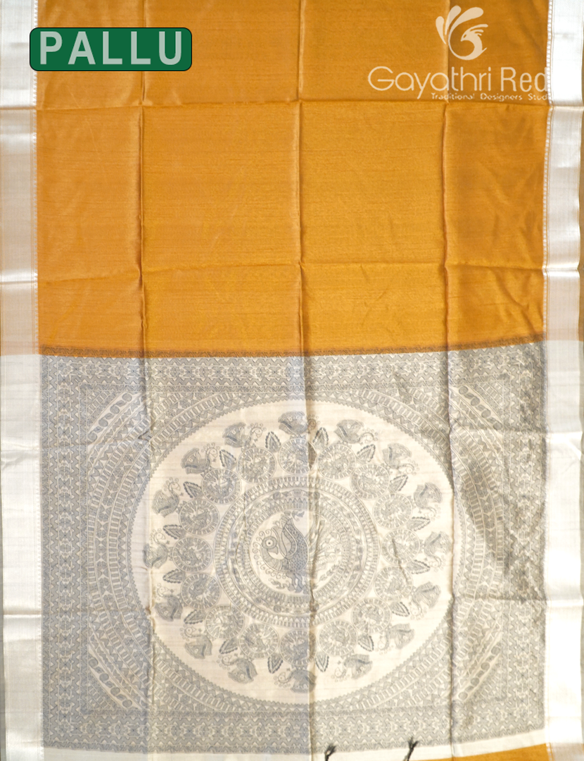 SEMI TUSSAR SAREE-ST1160