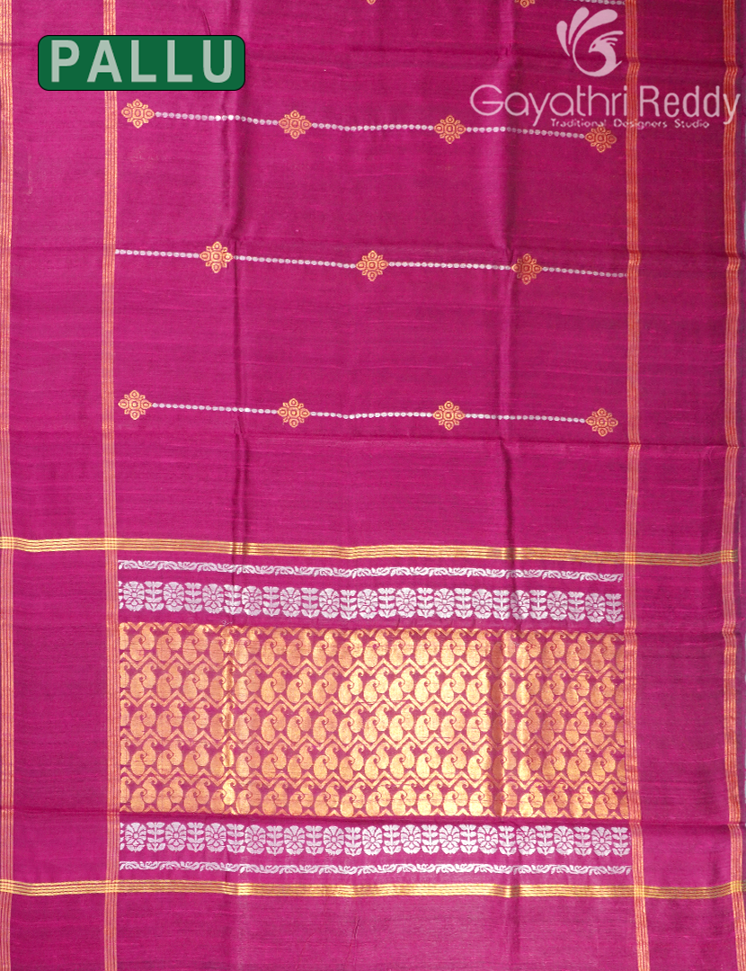 PURE KHADI PATTU SAREE-KHP1275