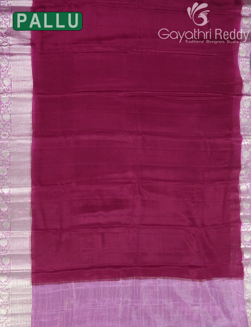 CRAPE SILK SAREE-PSC45
